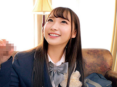 JK卒業素股AV体験！無毛マンコにチンポこすりつけそのまま挿入