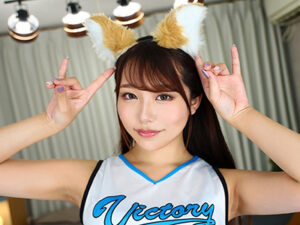 【VR】きつねダンスが可愛すぎる無毛美女に激ピストン！